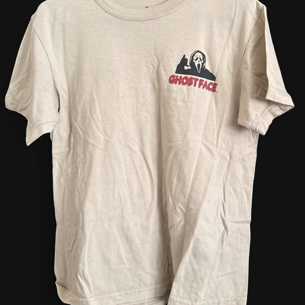 Ghost Men's Tan and Cream T-shirt